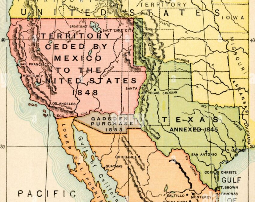 Territory Acquired from Mexico